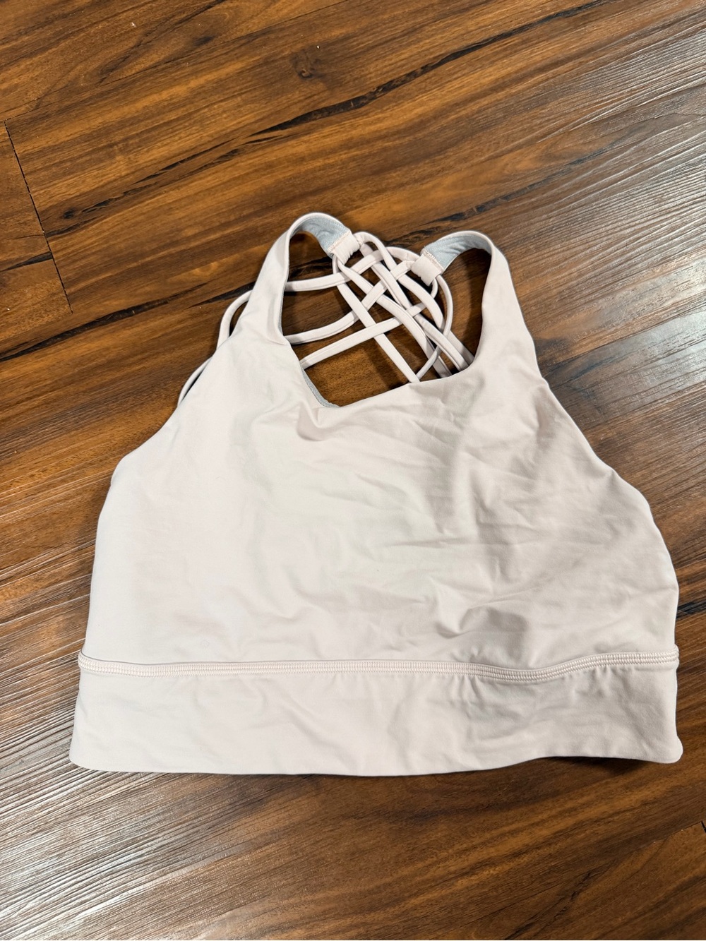 lululemon athletica Strappy Back Sports Bra - Light Beige
